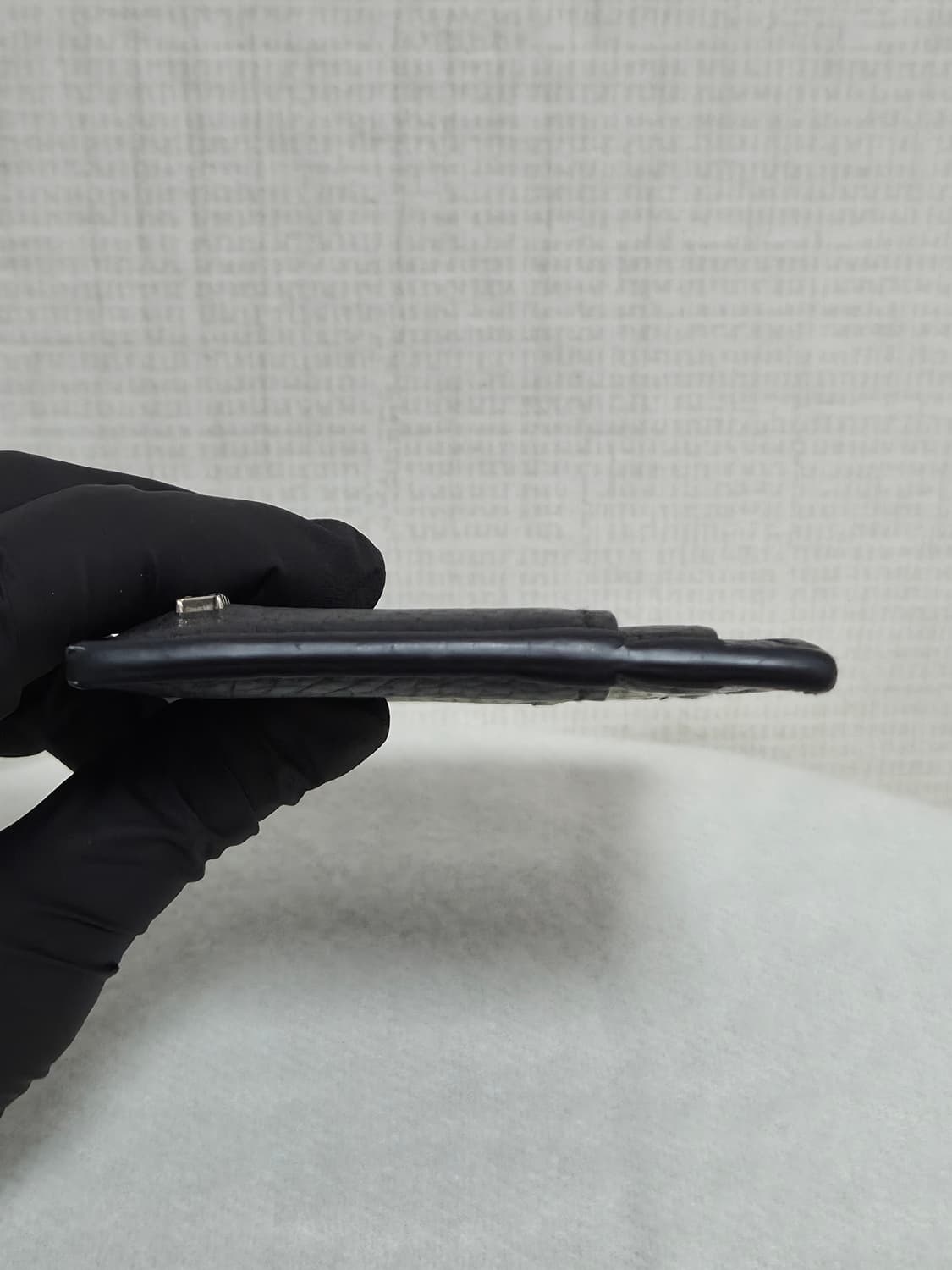 구찌 블랙 레더 카드지갑 / 25FW / 풀구성 상품이미지9