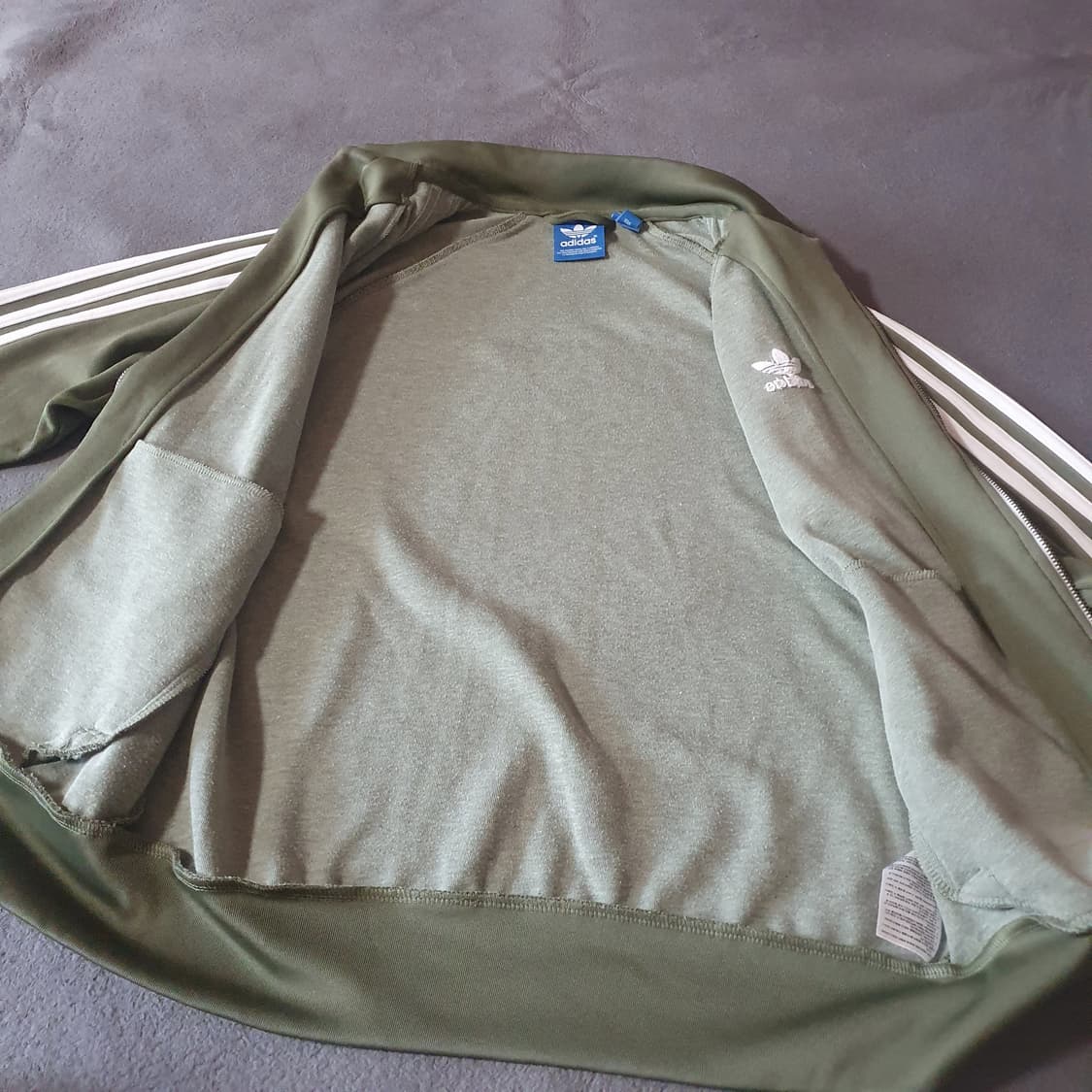 빈티지 아디다스 카키 트랙탑 져지 105 XL 상품이미지5
