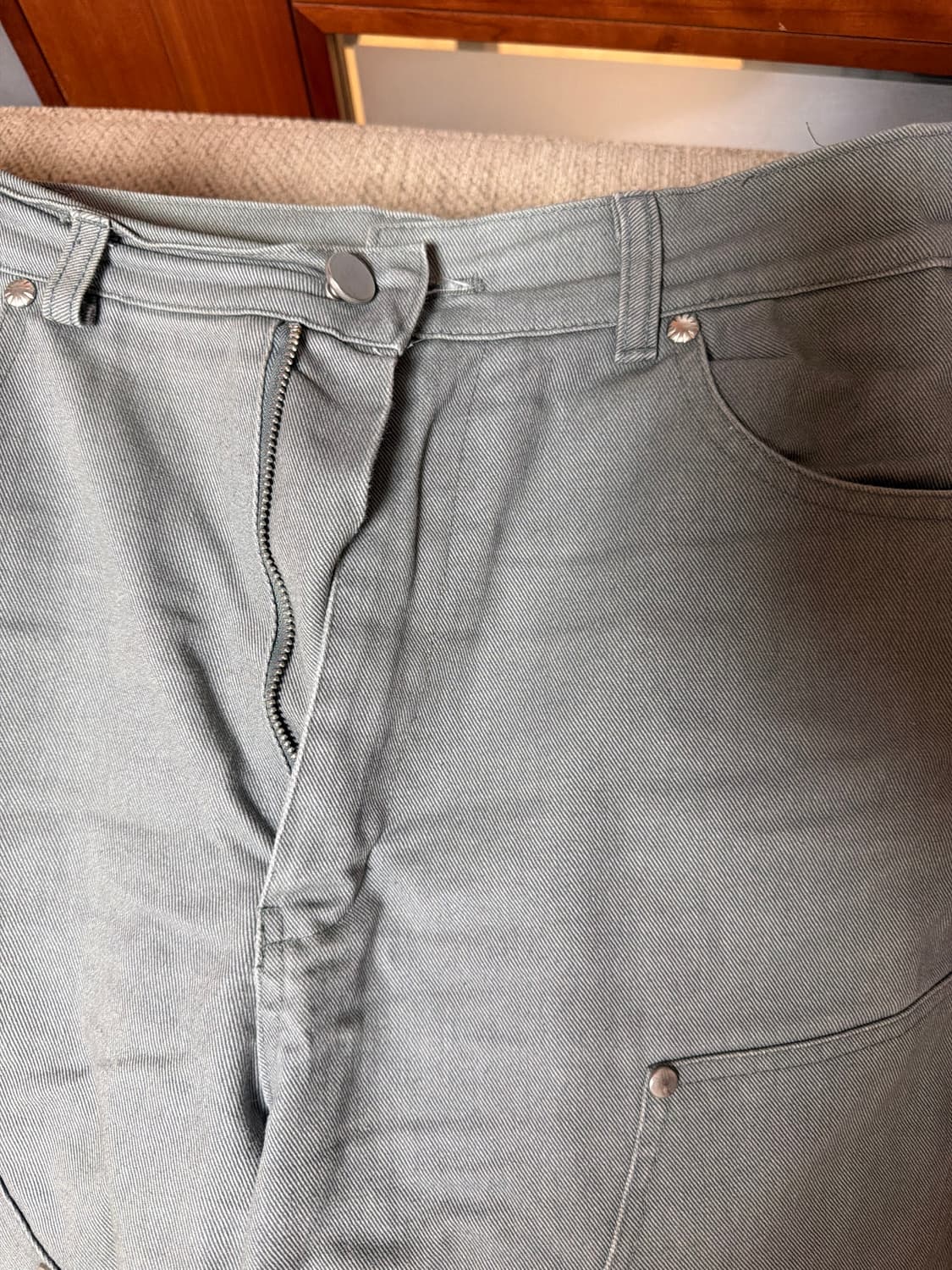 디스코드사운드 제니 더블 니 카펜터 팬츠  상품이미지5