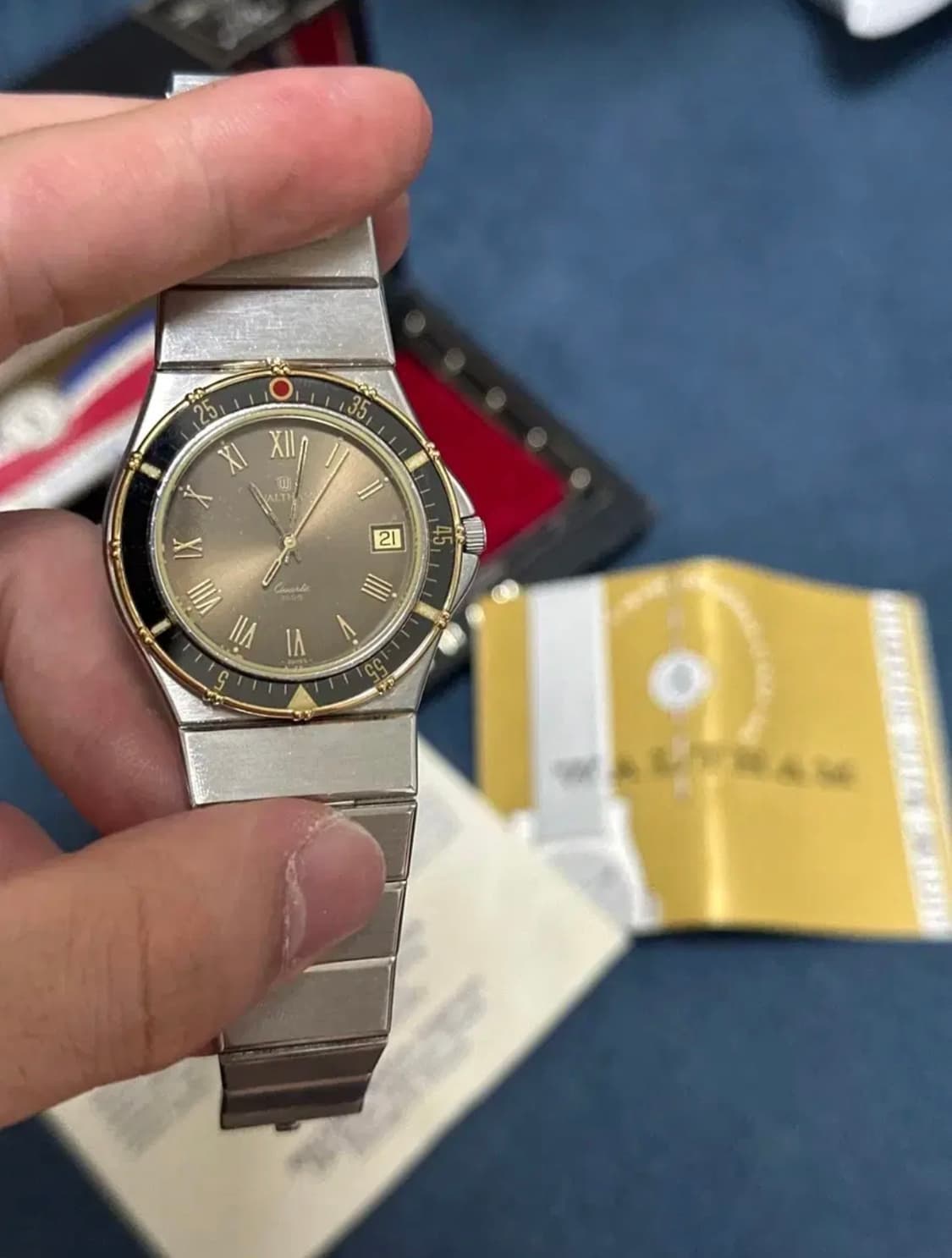 월쌈 빈티지 다이버 시계 상품이미지3