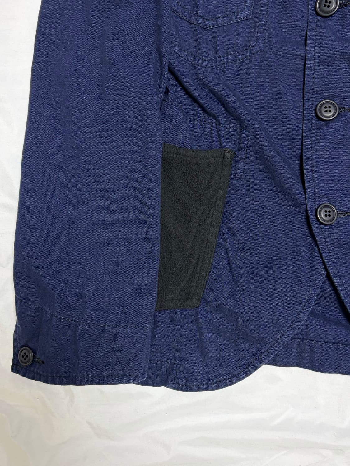 꼼데가르송 블랙 프렌치 워크 자켓 상품이미지3