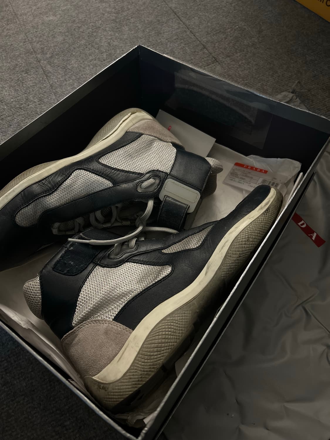 Prada 아메리카컵 하이 7 (270~275) 풀 박스 상품이미지1