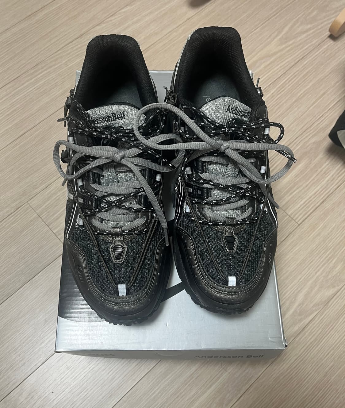 [260] 아식스 x 앤더슨벨 젤 1090 블랙 실버 상품이미지3