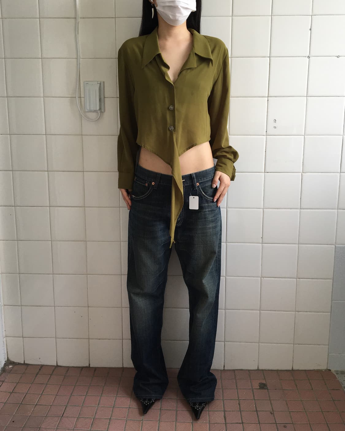 Unbalanced shirt 상품이미지5