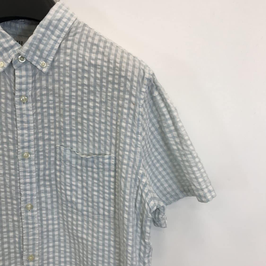 GAP 갭 시어서커 반팔셔츠 [L] 상품이미지2