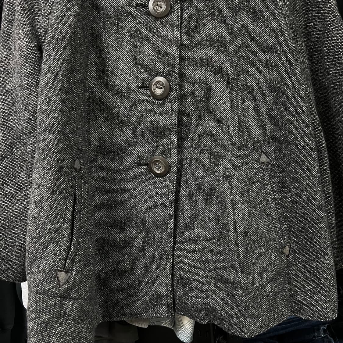 모리걸 갸루 케이프 코트 자켓 상품이미지7