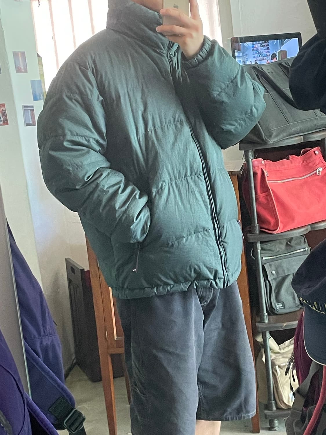 90년대 NAUTICA 노티카 올드스쿨 리버시블 패딩 L 상품이미지8