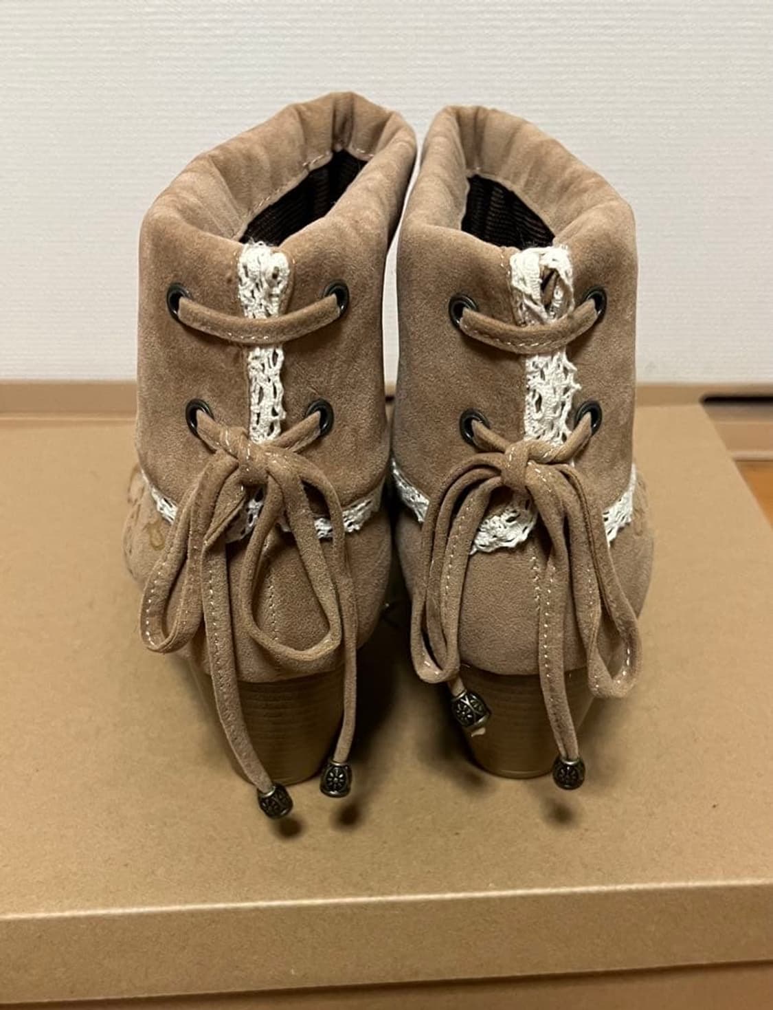 대장급)) 엑시즈팜 라떼갸루 부츠 구두 히메갸루 240~245 상품이미지5