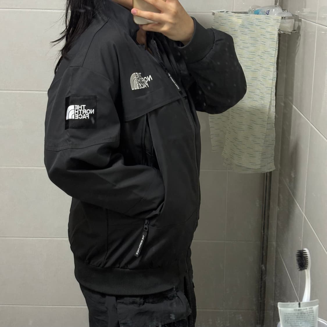 노스페이스 헤리티지 에코 봄버 자켓 (차콜 L 100-105) 📍새상품 상품이미지2