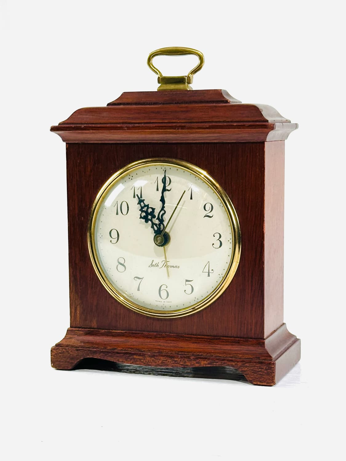 미국 앤틱 세스 토마스 마호가니 버킹엄 탁상 시계 상품이미지1