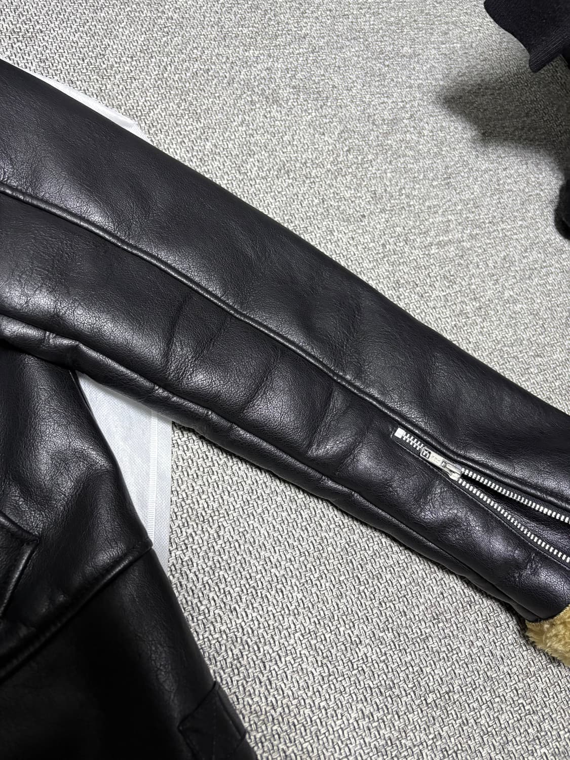 알렌느 시어링 자켓 무스탕 상품이미지4