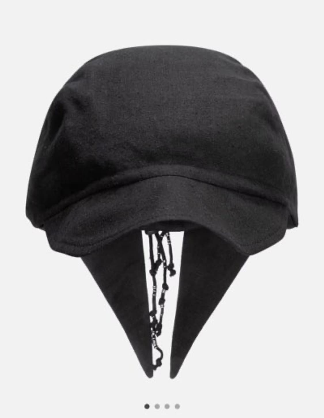 혜인서 Seed Charm Knot Cap 블랙 상품이미지1