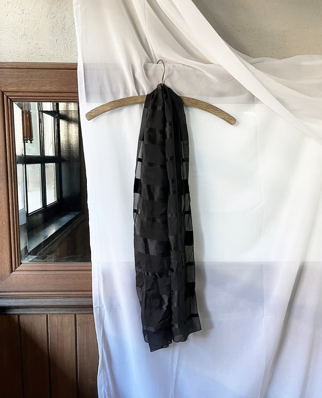 GIVENCHY logo sheer silk scarf 상품이미지6