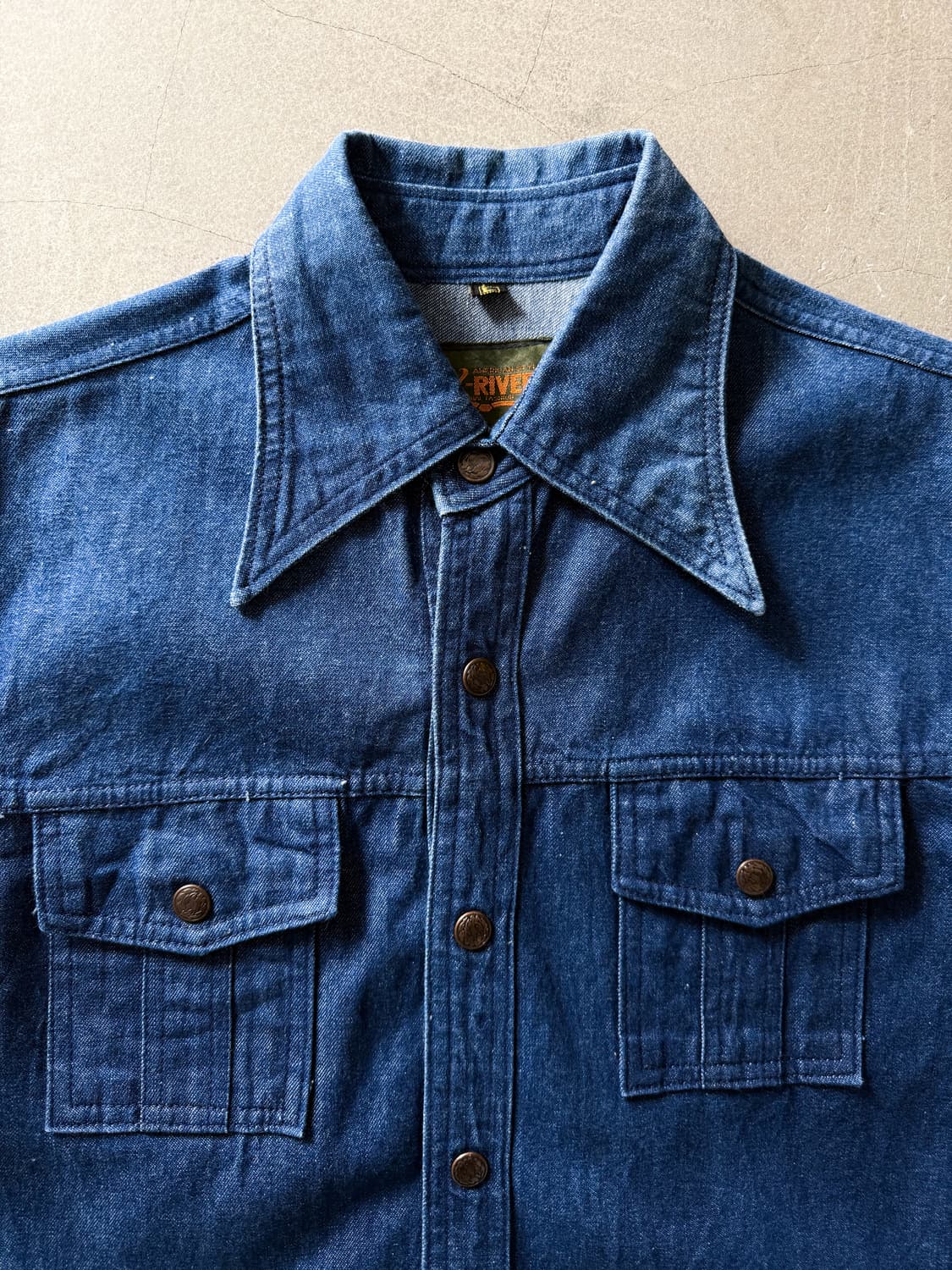 Vintage OX-River Denim Jacket 상품이미지3