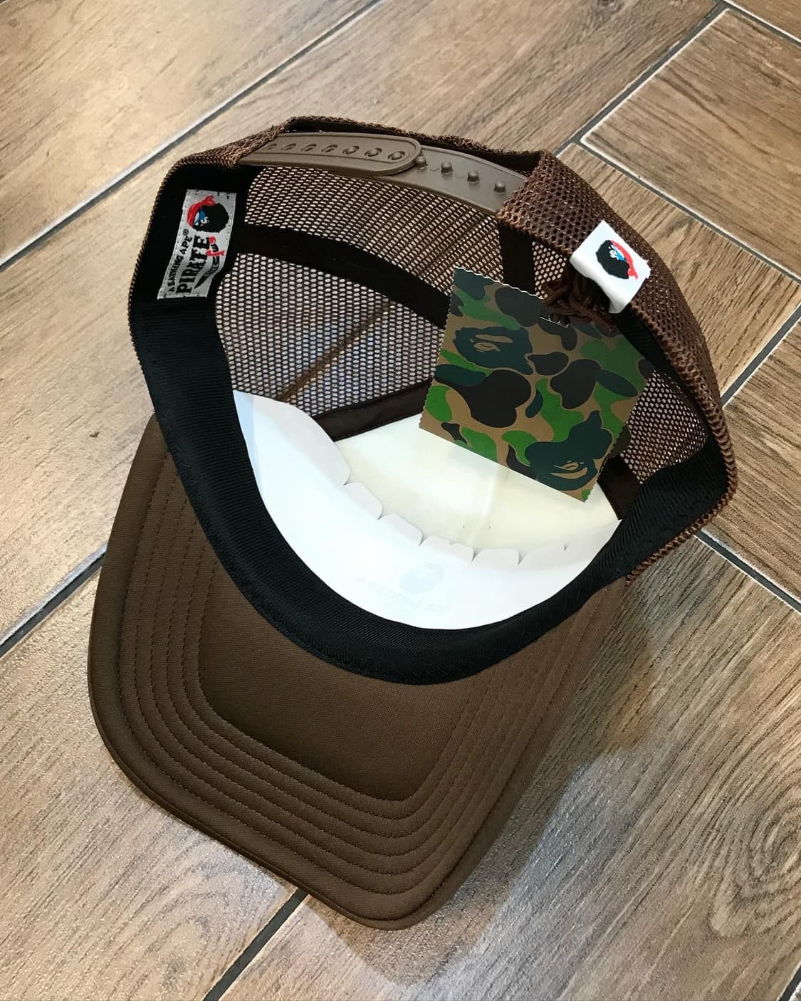 Pirate Bape Brown Mesh Cap 상품이미지10