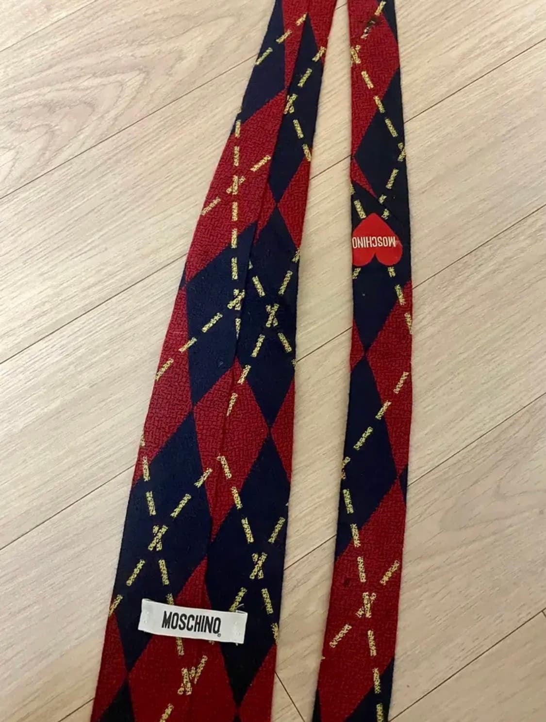 모스키노 빈티지 넥타이 상품이미지4