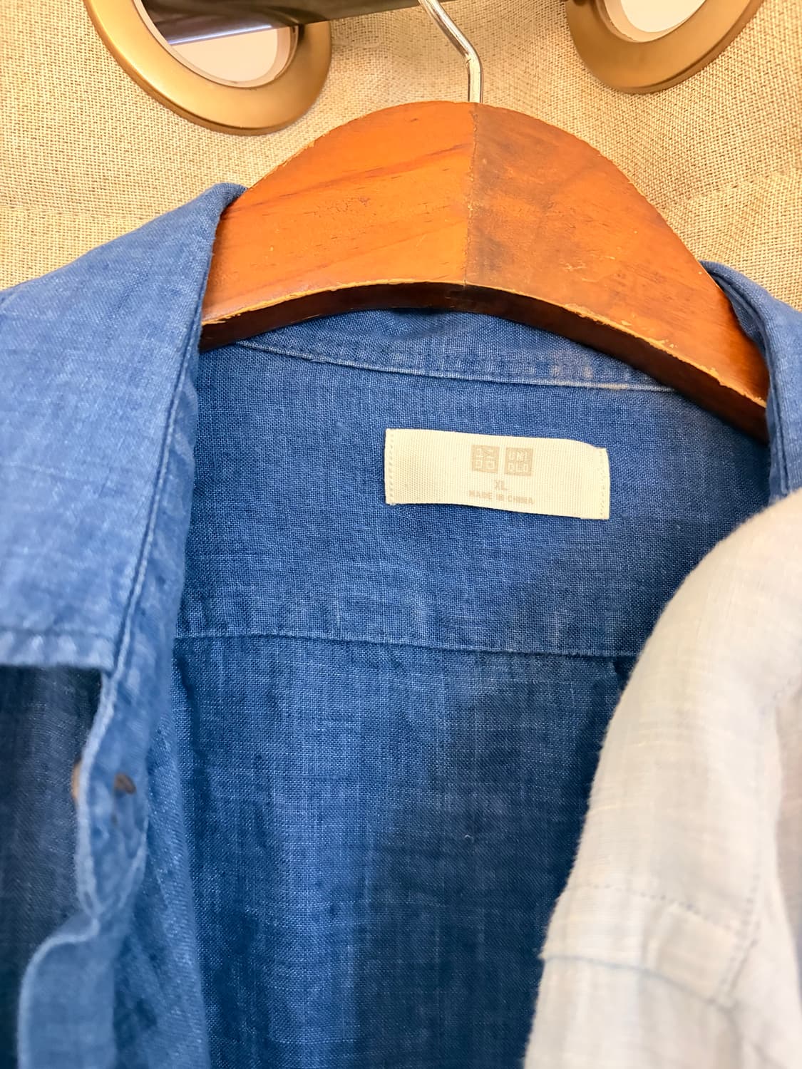 유니클로 린넨셔츠 XL 두벌일괄 상품이미지3