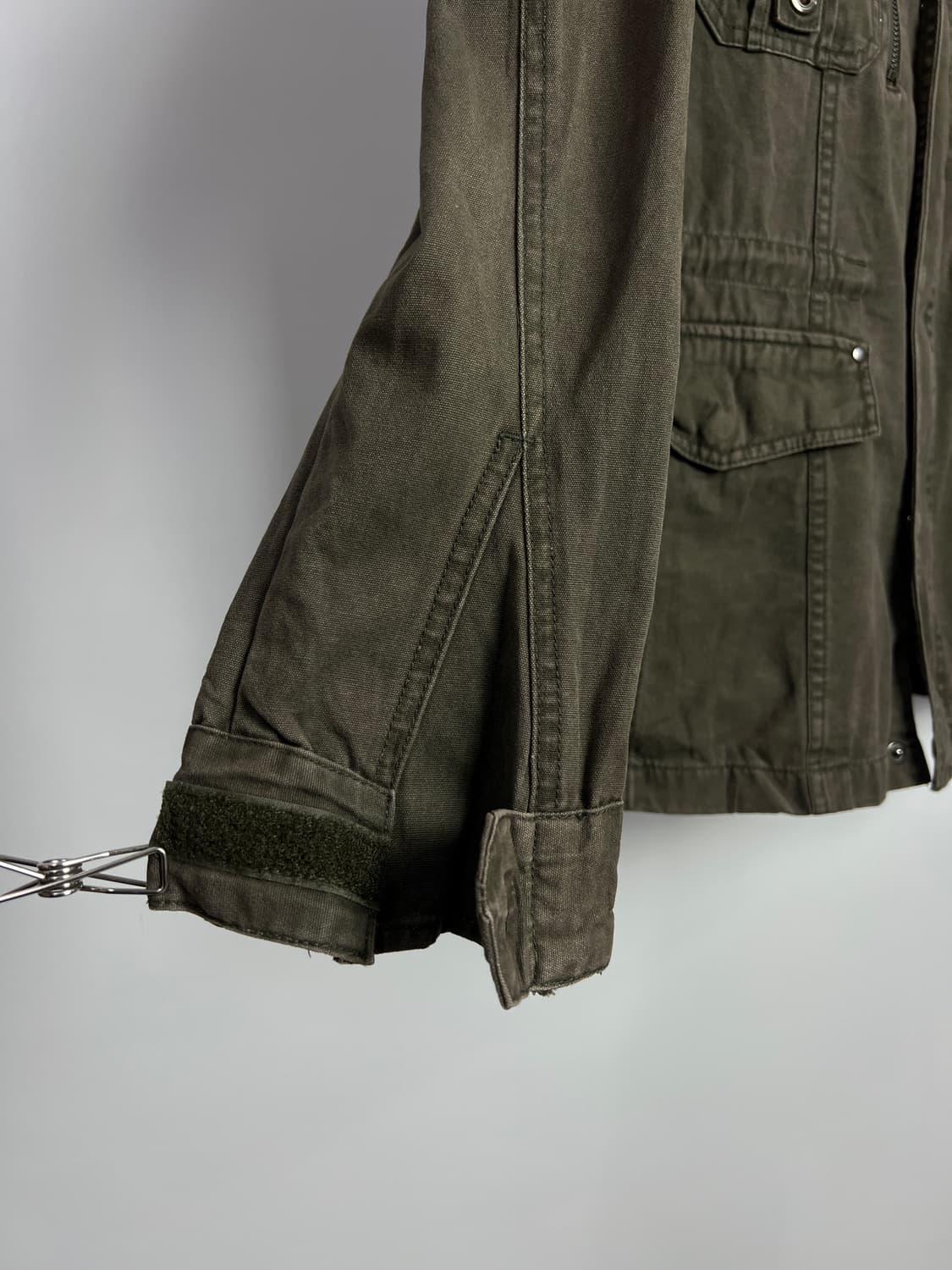 COMMONTAGE GARMENTS 밀터리리 집업 자켓 상품이미지5