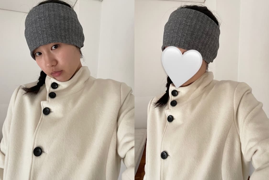 그레이 헤어 밴드 상품이미지3