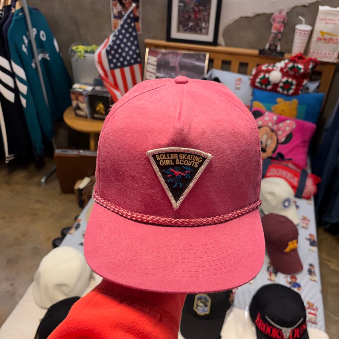 90s USA 빈티지 롤러스케이트 트러커 볼캡 야구모자 모자 상품이미지1