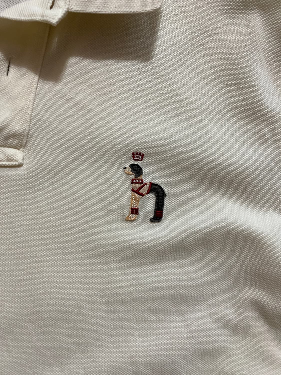 헤지스 폴로 카라티 아이보리 컬러 105 (100) 상품이미지3