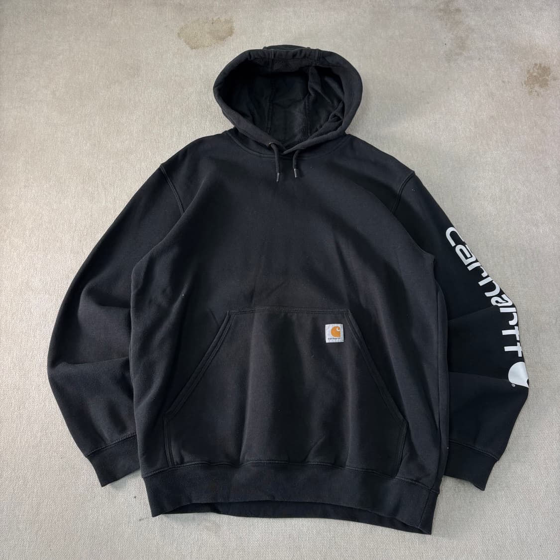 105 칼하트 사이드라인 블랙 후드티 상품이미지1