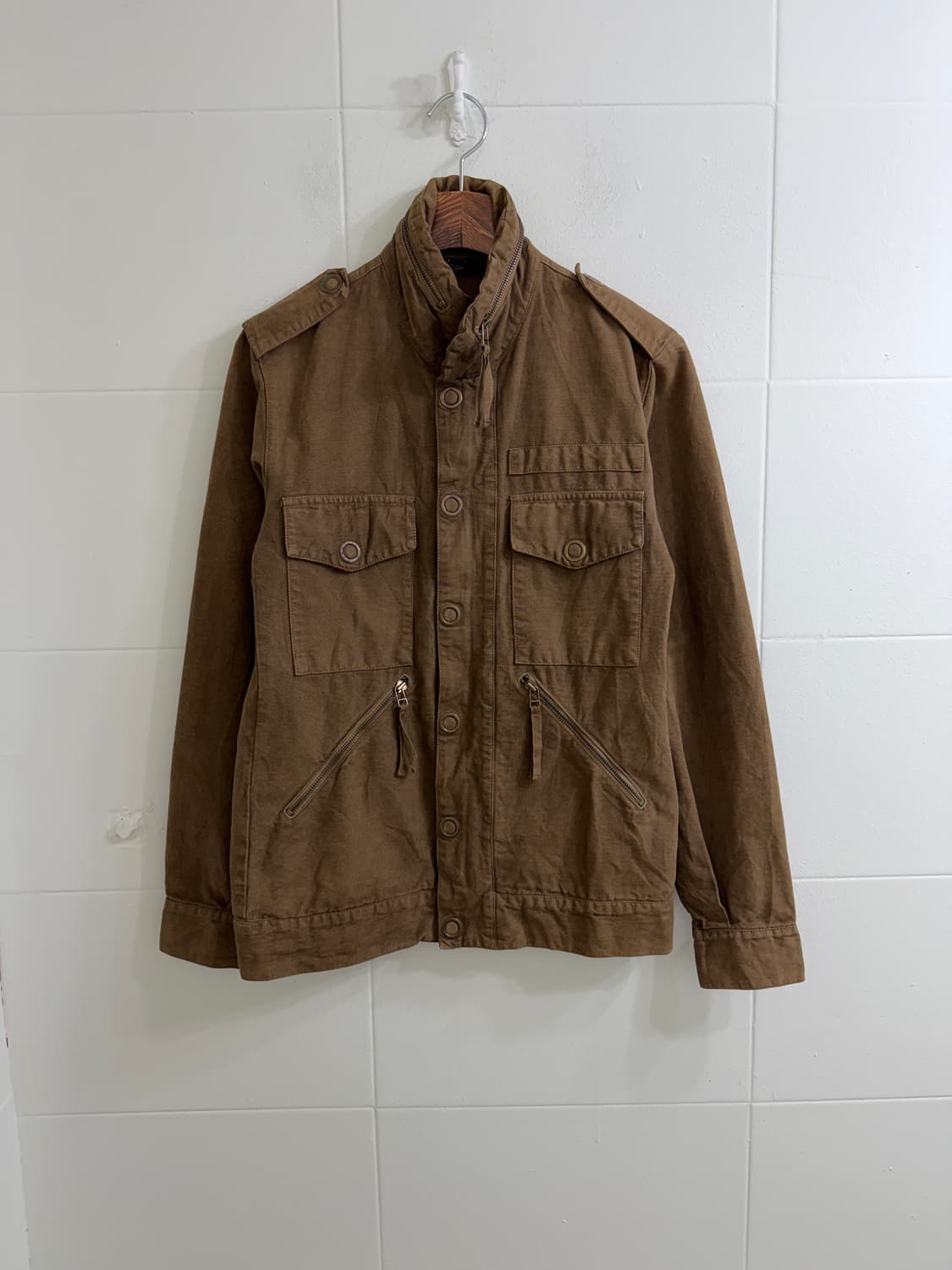 브라운 캐주얼 웨스턴 그런지 코디 세트 상품이미지4