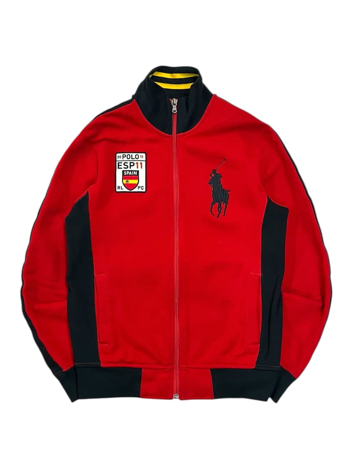 폴로 랄프로렌 빅포니 스페인 스웻 집업 자켓 레드 S #csz1987 상품이미지3