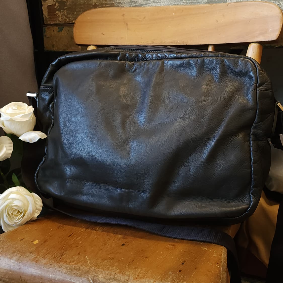 엠포리오 아르마니 크로스백 레더 메신져백 브리프케이스 상품이미지5