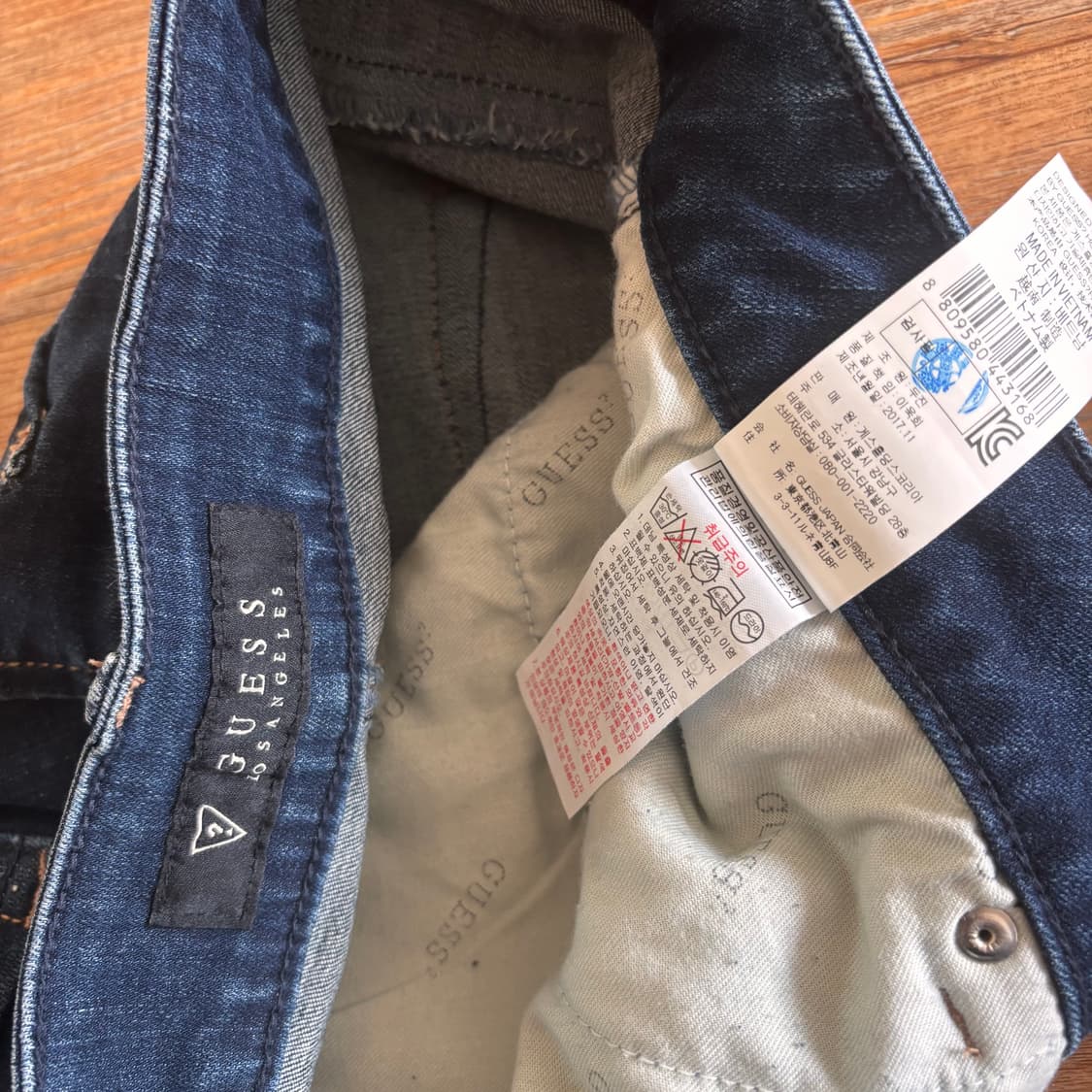 게스 청바지 스판 데님 여성 34 36 빅사이즈  상품이미지7