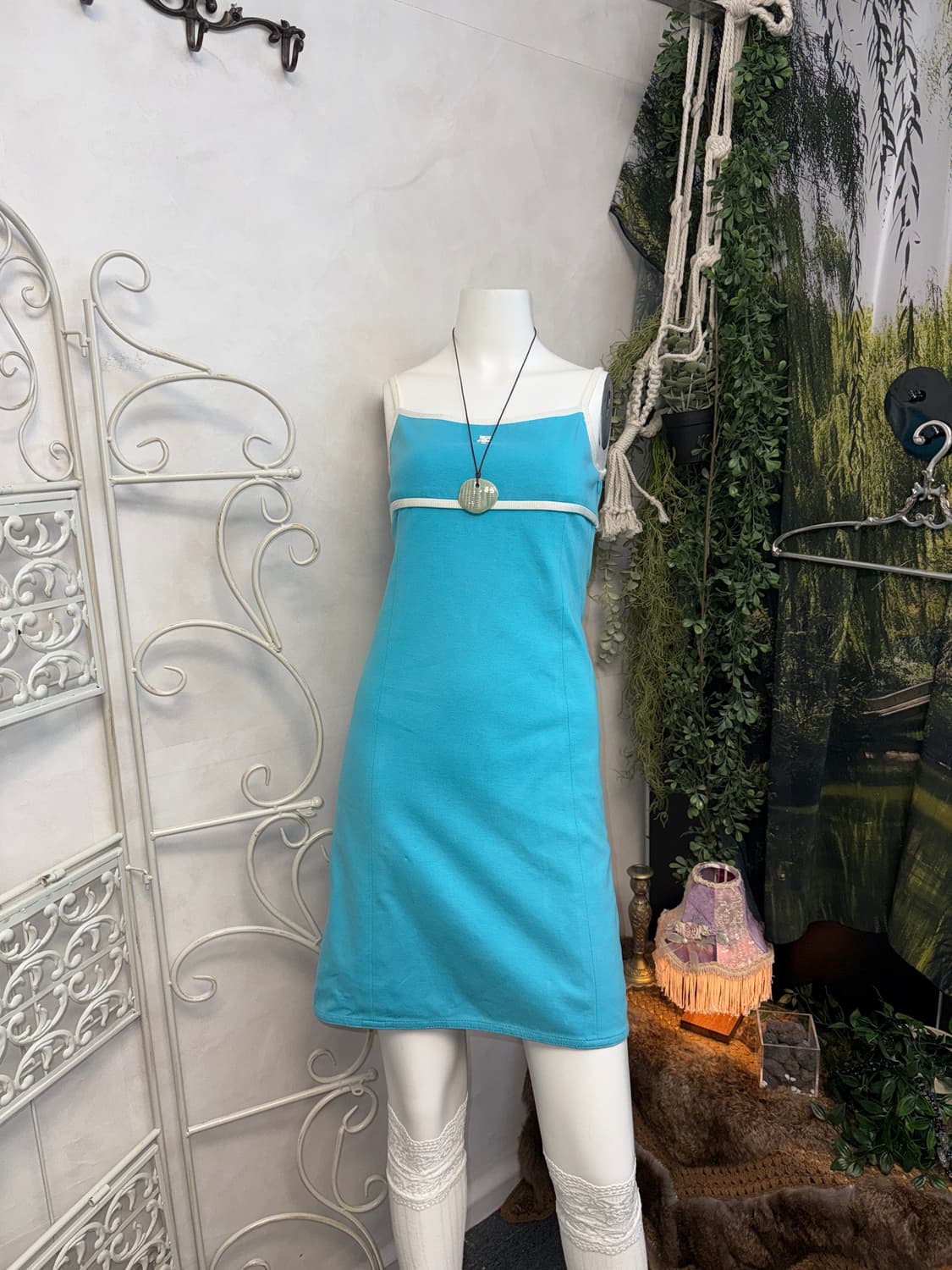 Courreges sky blue midi ops 상품이미지8