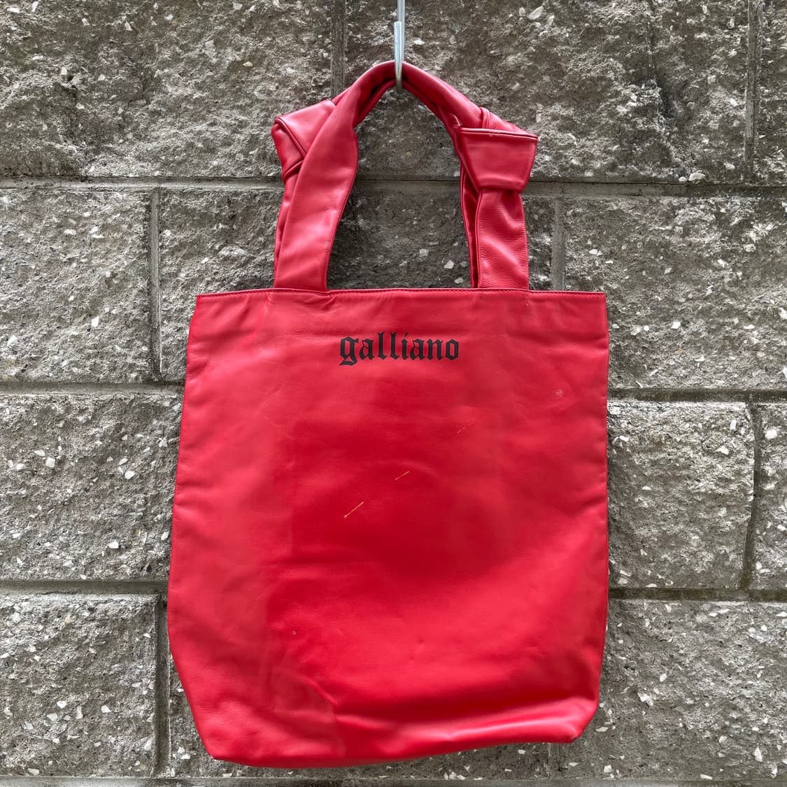 [OS] John Galliano 레더 토트백 상품이미지5