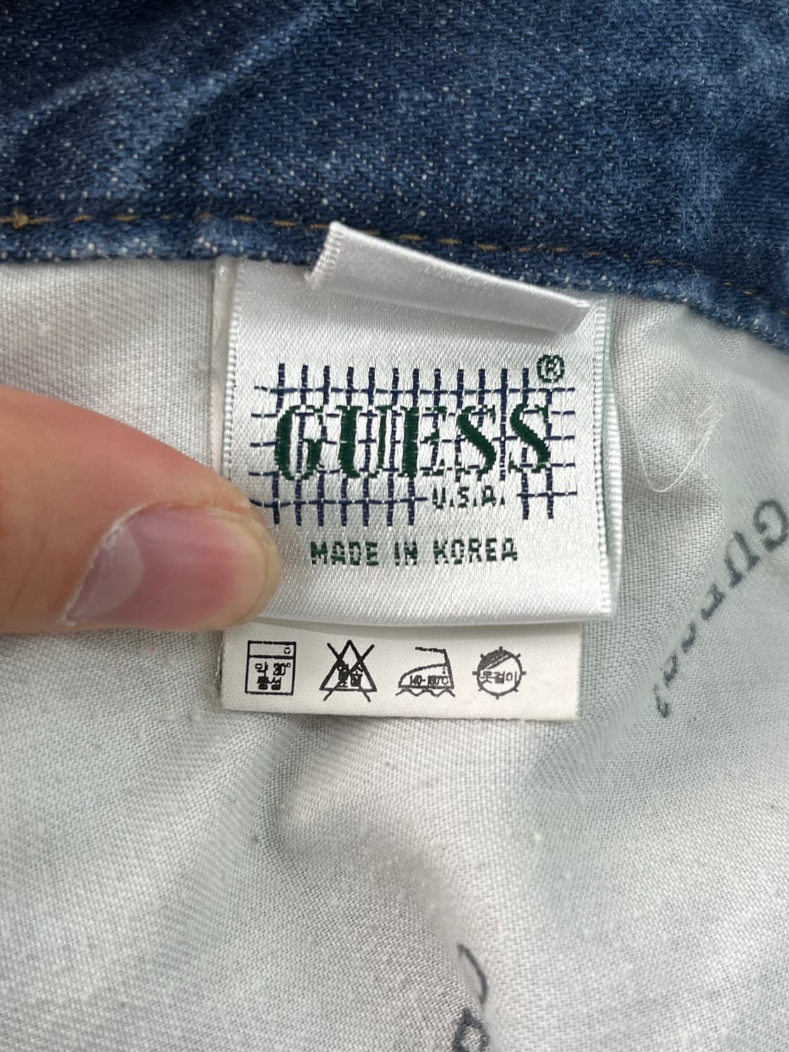 GUESS 데님 하프팬츠 상품이미지9