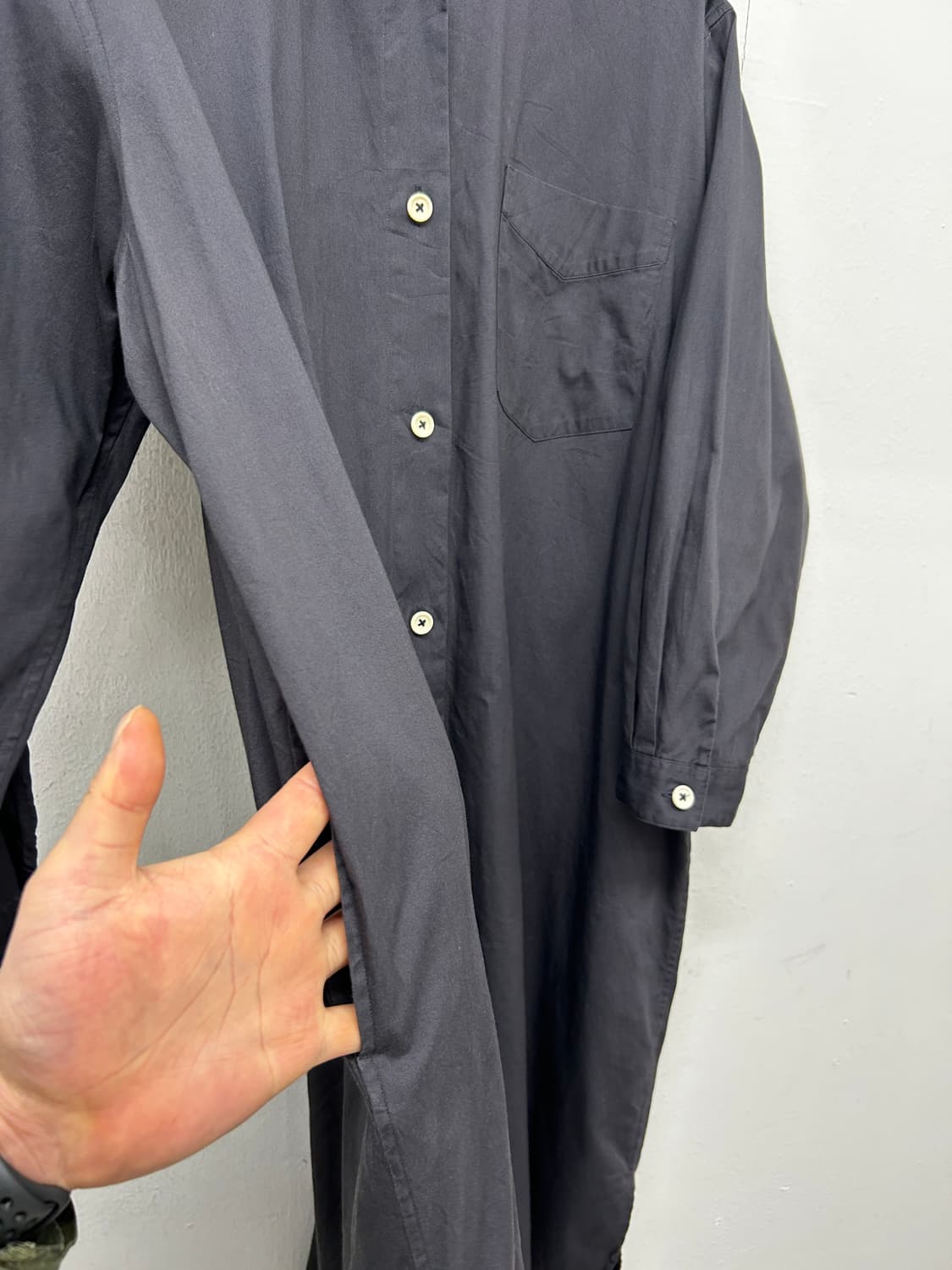 마가렛호웰 롱 셔츠 원피스 상품이미지2