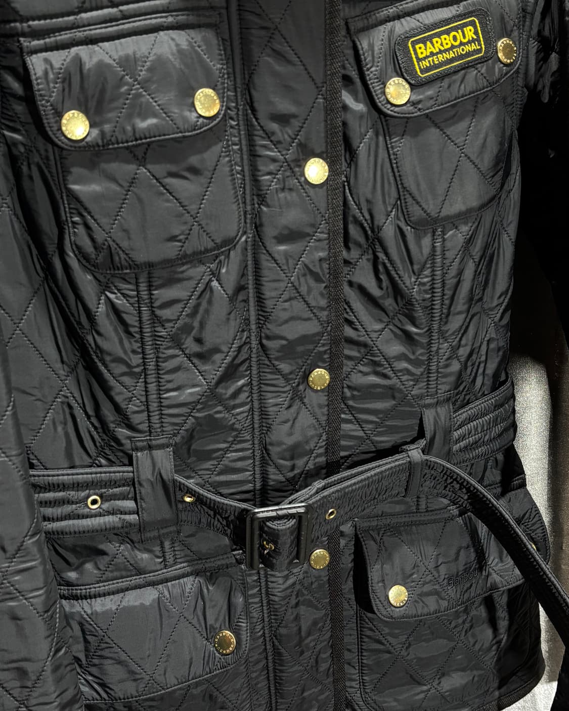 S Barbour 바버 우먼스 벨티드 퀼팅 자켓 상품이미지6