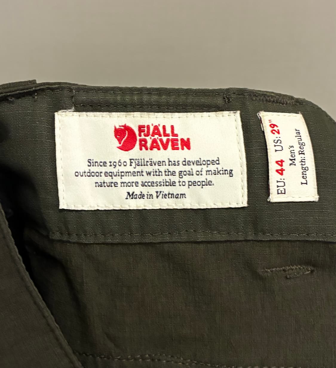 (44/28~30)피엘라벤 켑 라이트 트레킹 립스탑 카고팬츠 상품이미지9