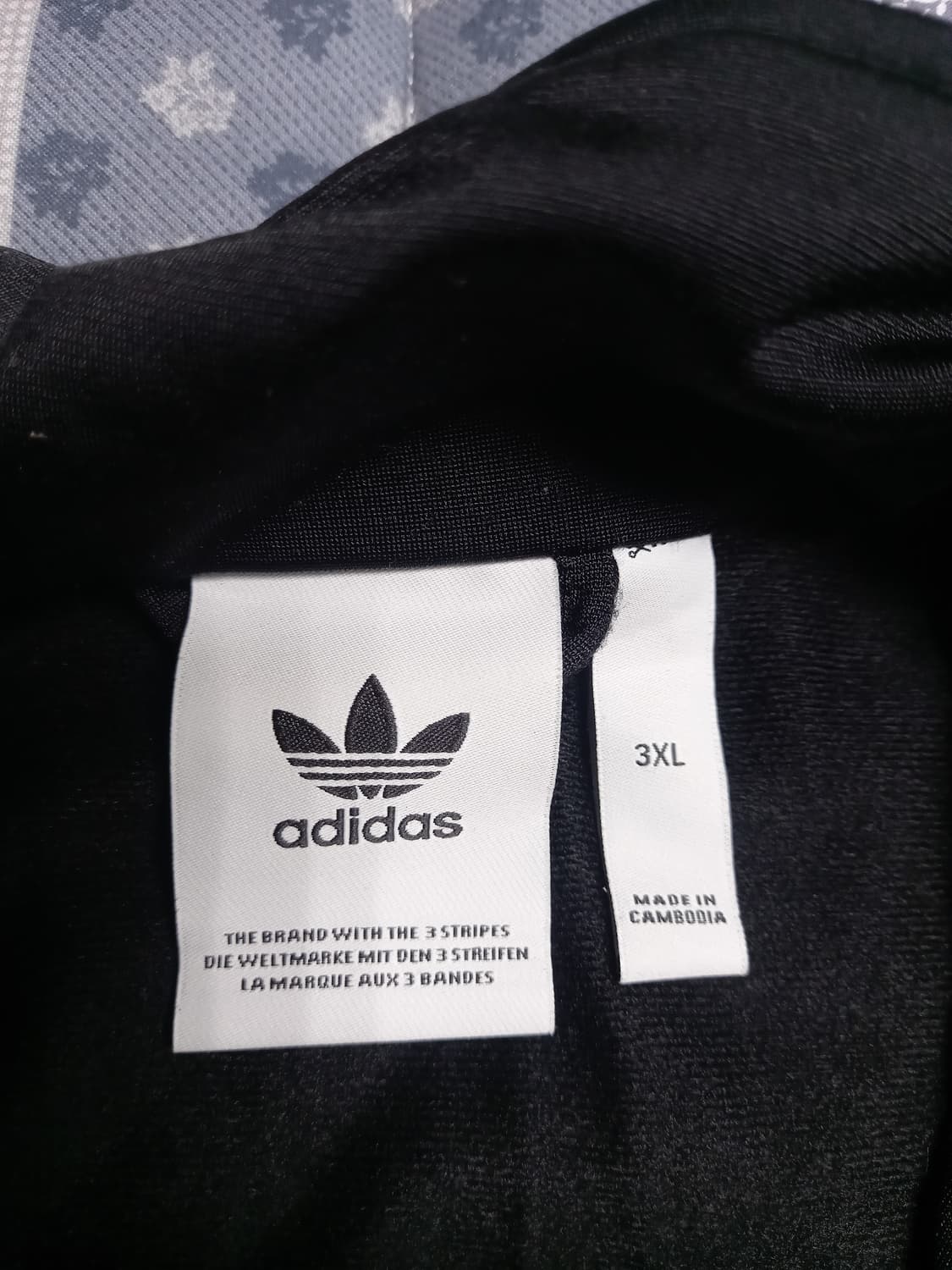 아디다스 파이어버드 블랙  3xl 상품이미지3