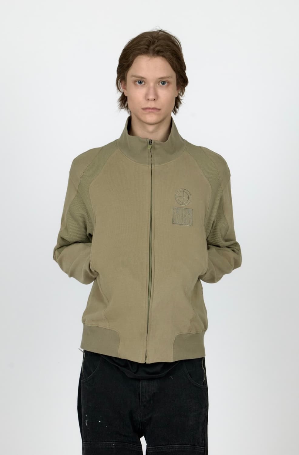 MPa CONTRAST ZIPPED JACKET (KHAKI)  상품이미지1