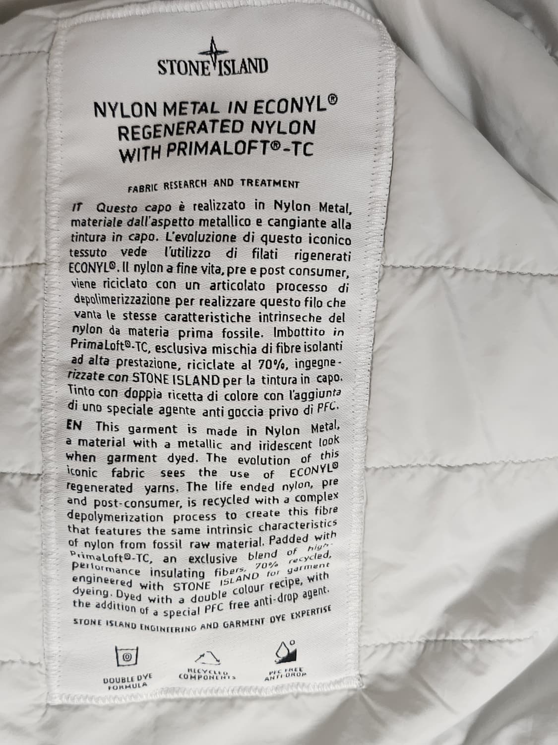 [M] 스톤아일랜드 나일론메탈 프라로프트 자켓 상품이미지6