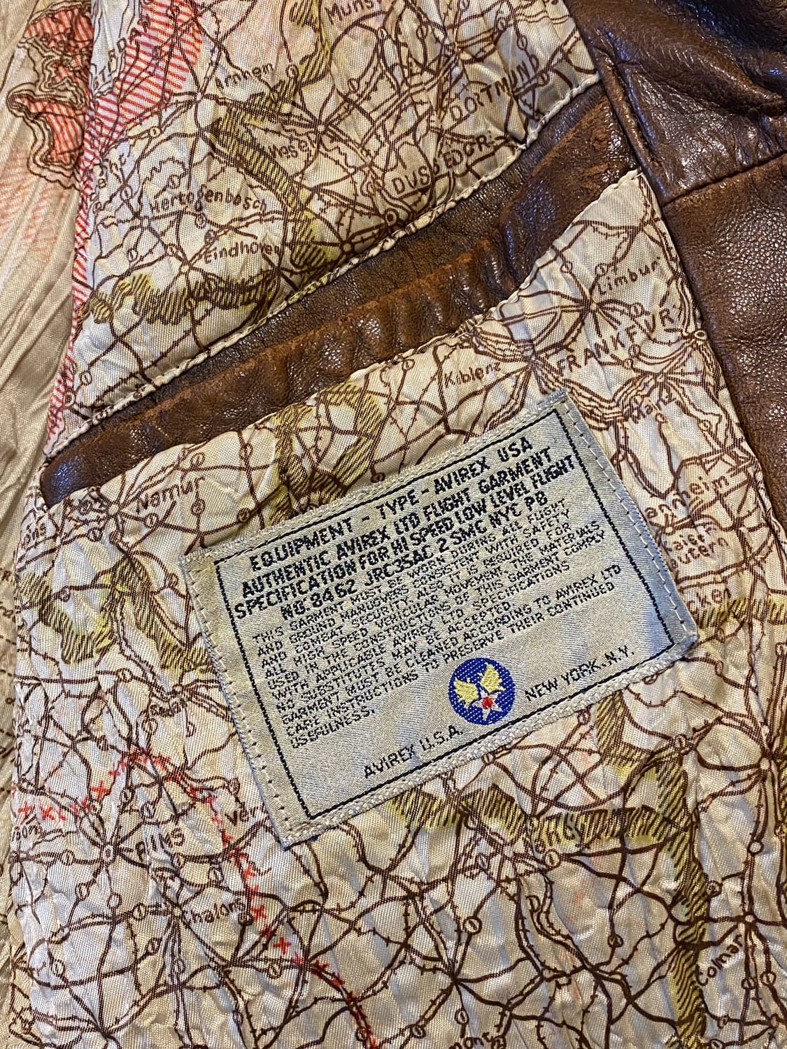 빈티지 레더 자켓 MADE IN USA (Man L) AA0945 상품이미지7