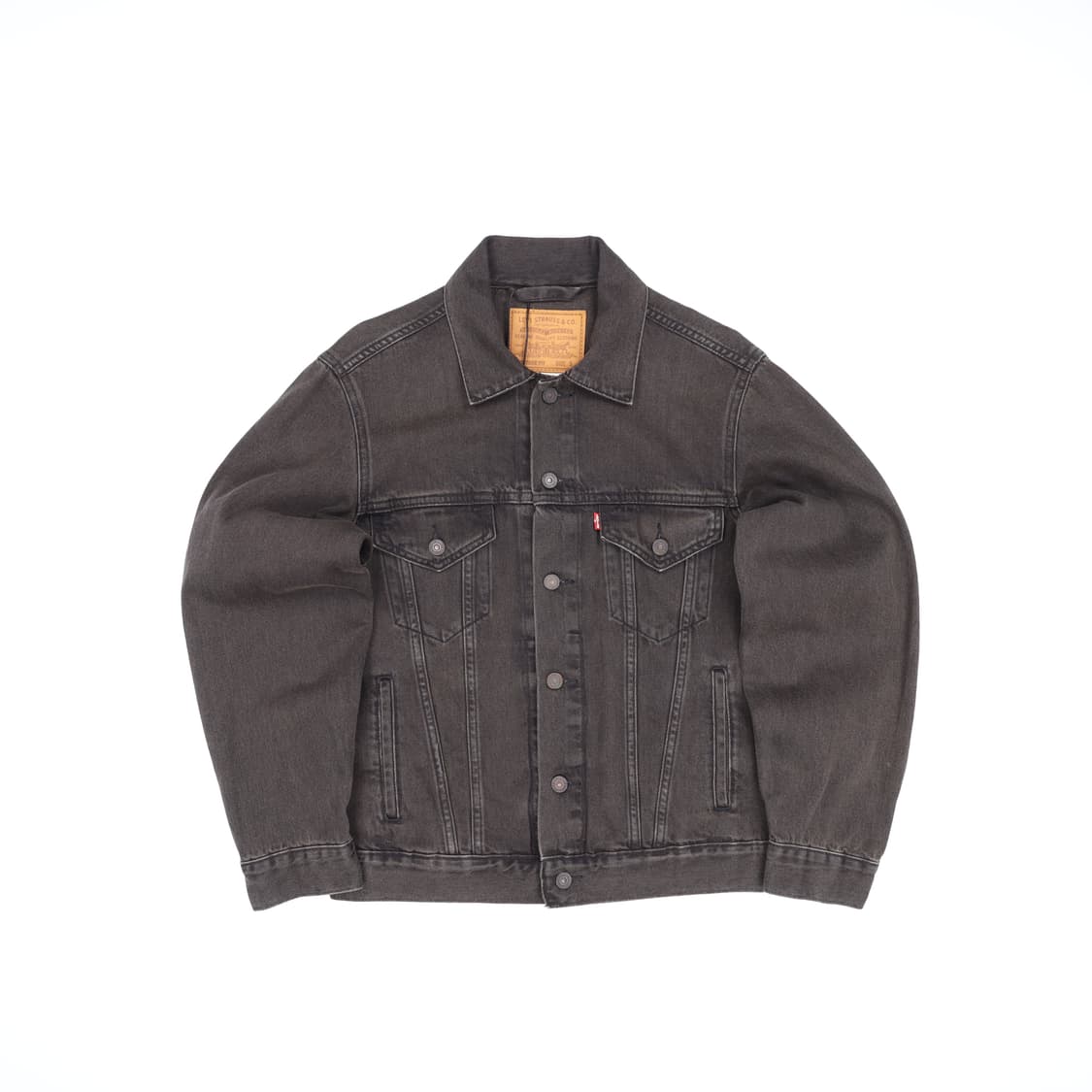 S 리바이스 프리미엄 흑청 데님 트러커 자켓 4238 상품이미지1