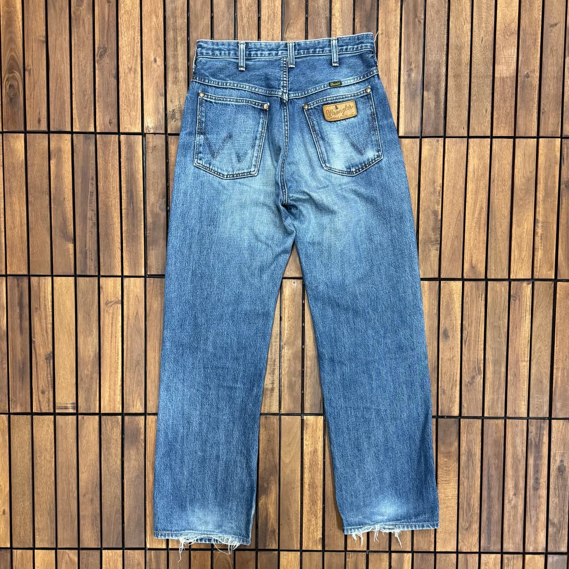 90s 랭글러 블루벨 웨스턴웨어 1701 셀비지 데님 (30)  상품이미지3