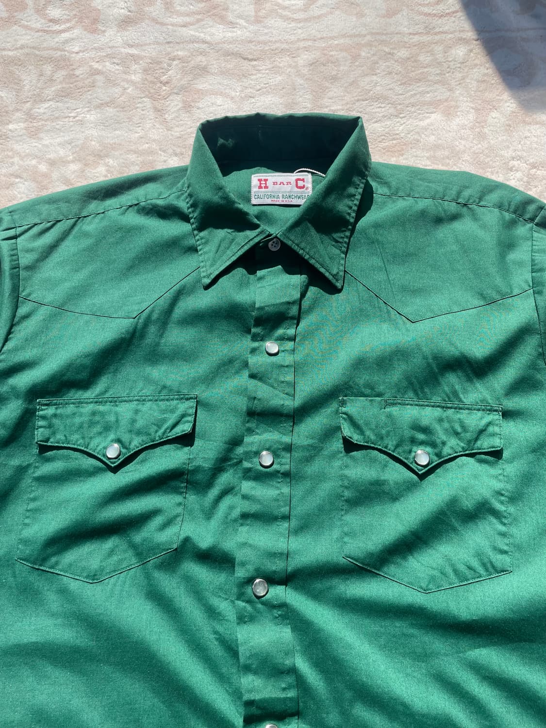 h bar c usa 그린 웨스턴셔츠 상품이미지4