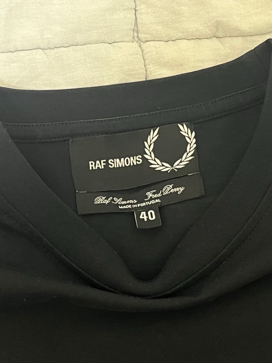 라프시몬스X프레드페리 테이핑 롱슬리브 상품이미지2