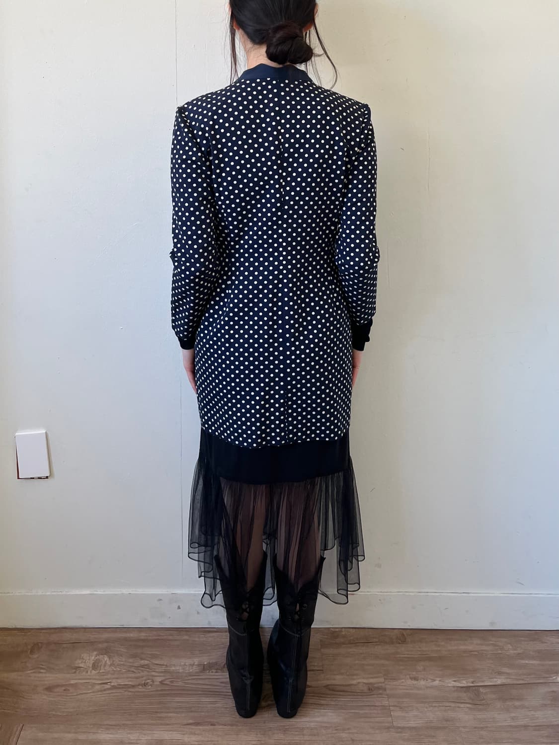 LANCETTI 도트 더블 자켓 상품이미지10