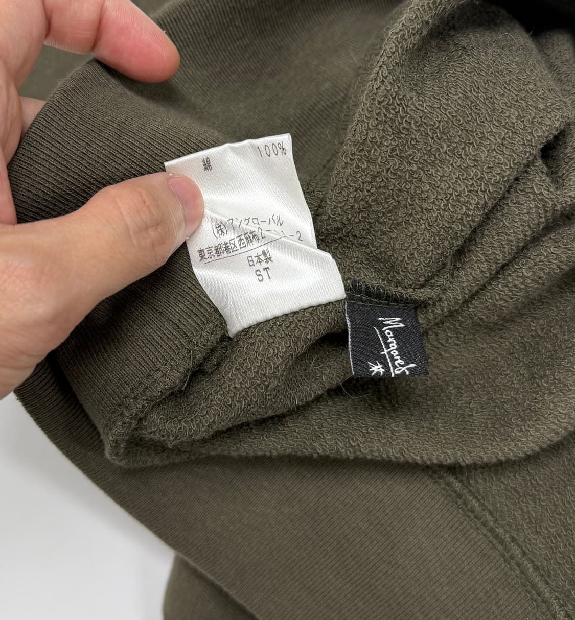 Margaret Howell cut-off sweatshirt 상품이미지7