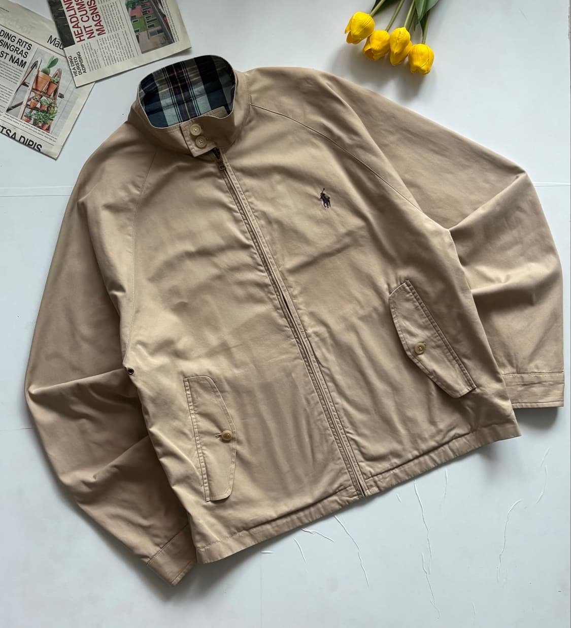 Polo 폴로랄프로렌 리버시블 해링턴 자켓 상품이미지1