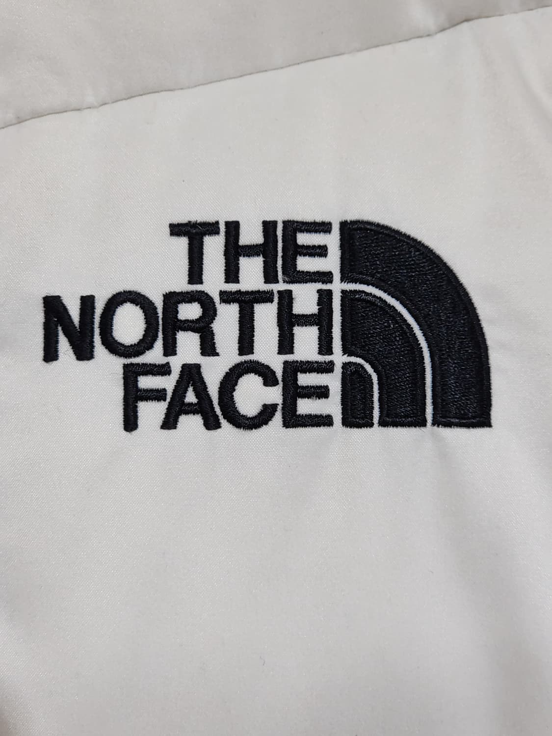 (S) 노스페이스 다운 롱패딩 점퍼 화이트 오리털 패딩코트  상품이미지4