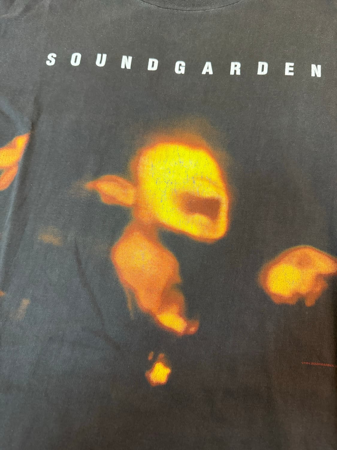 1994 사운드가든 Superunknown Euro Tour 티셔츠 XL 상품이미지3