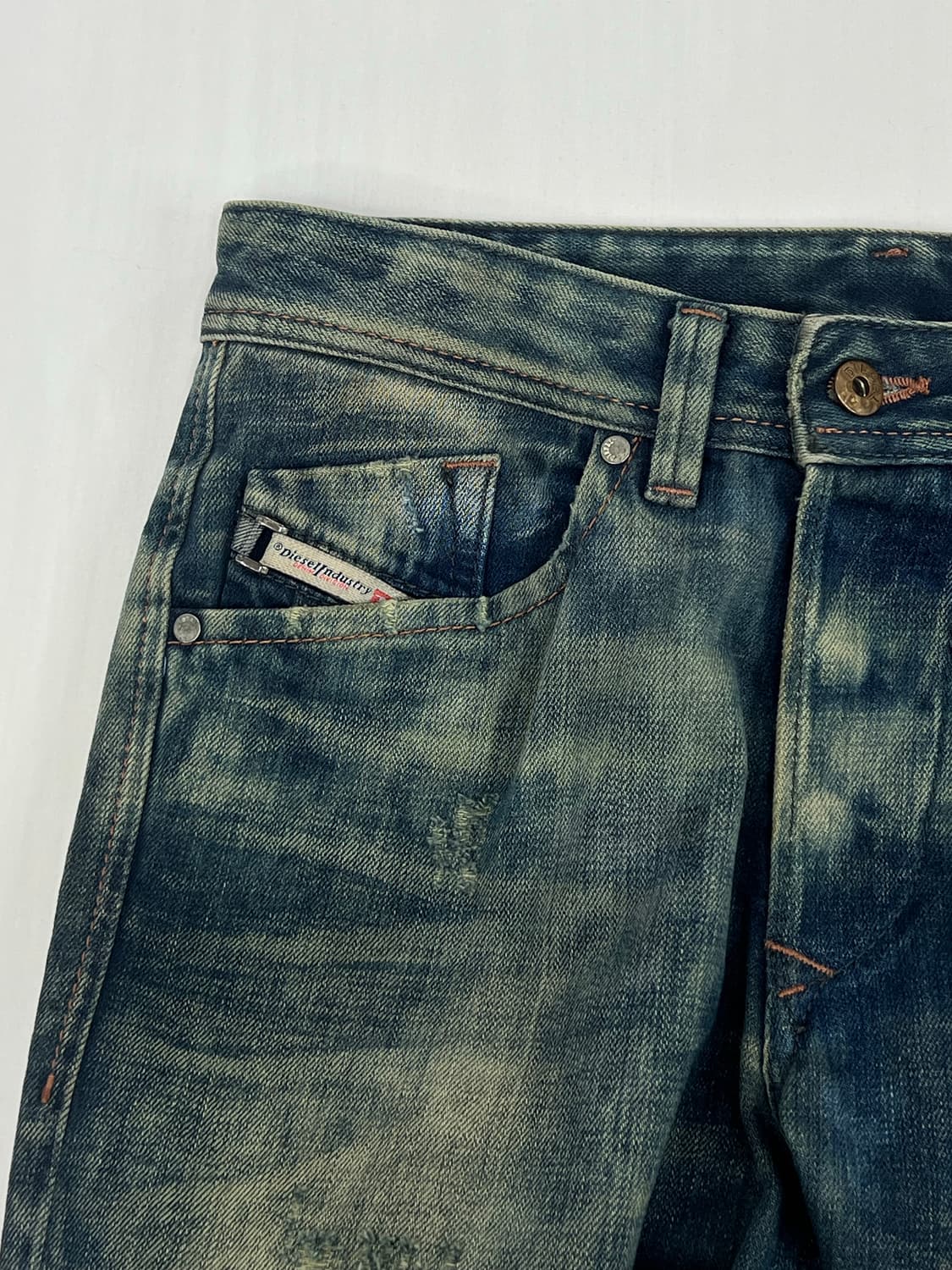 디젤 워싱 데님 청바지 상품이미지3